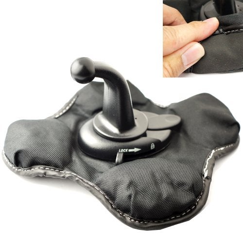 ChargerCity Portable Beanbag Dashboard Friction Mount Compatible with All 17mm Ball Joint Connection Nuvi Drive DriveSmart Dezl RV OTR LMT LM 5/6/7 inch Screen GPS - Image 2