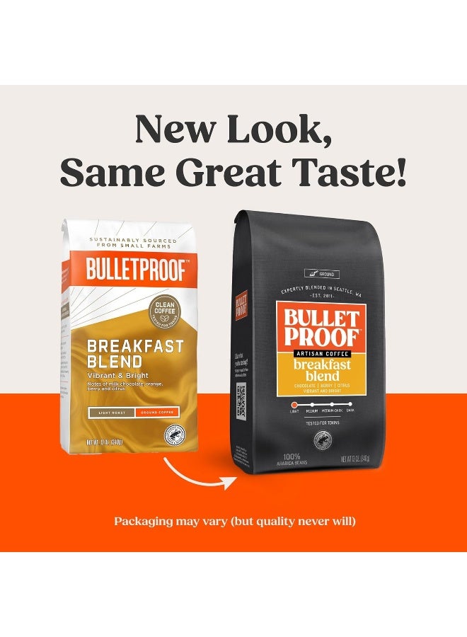 Bulletproof Bulletproof Breakfast Blend Light Roast Ground Coffee  - Image 2