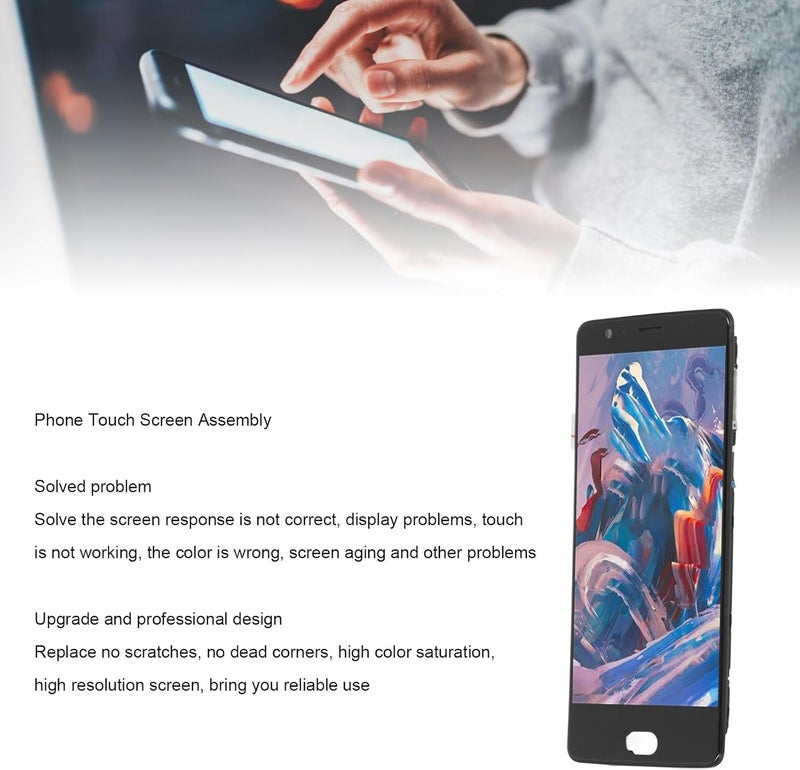 Screen Replacement, Display Assembly for 3T A3010 A3003 5.5 Inch LCD Touch Screen with Repair Tools, 1920x1080 Resolution, 3D Sensitivity - Image 3