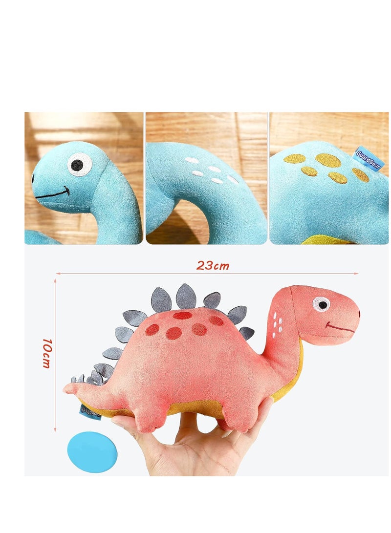 Raxoom Dinosaur Stuffed Animal, Small Dino Plush Toy and Egg Bag Set, Stuffed Dinosaur, Cute Stuffed Animals Plush Toys, Soft Dinosaur Stuff Animals for Birthday Dinosaur Themed Party Decorations - Image 2