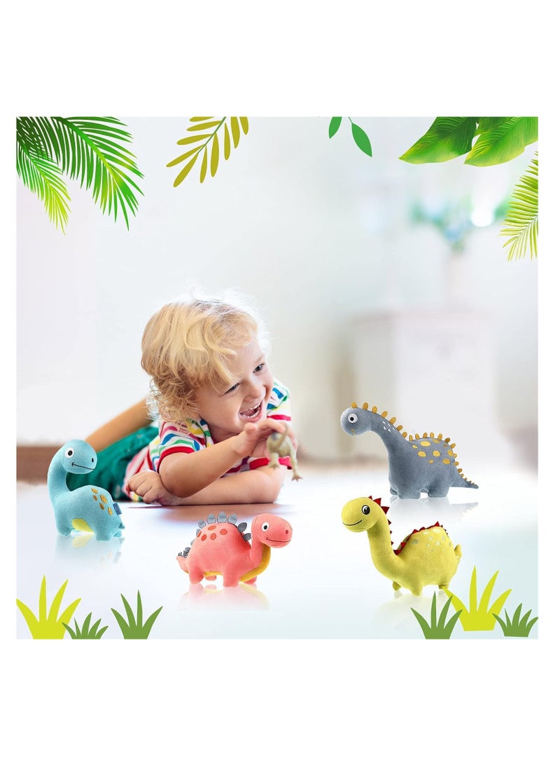 Raxoom Dinosaur Stuffed Animal, Small Dino Plush Toy and Egg Bag Set, Stuffed Dinosaur, Cute Stuffed Animals Plush Toys, Soft Dinosaur Stuff Animals for Birthday Dinosaur Themed Party Decorations - Image 3