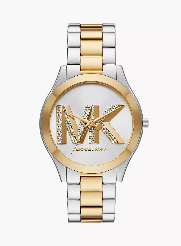 Michael Kors Women Michael Kors Slim Runway Women's Watch, Stainless Steel Bracelet Watch for Women - MK4735 - Image 1