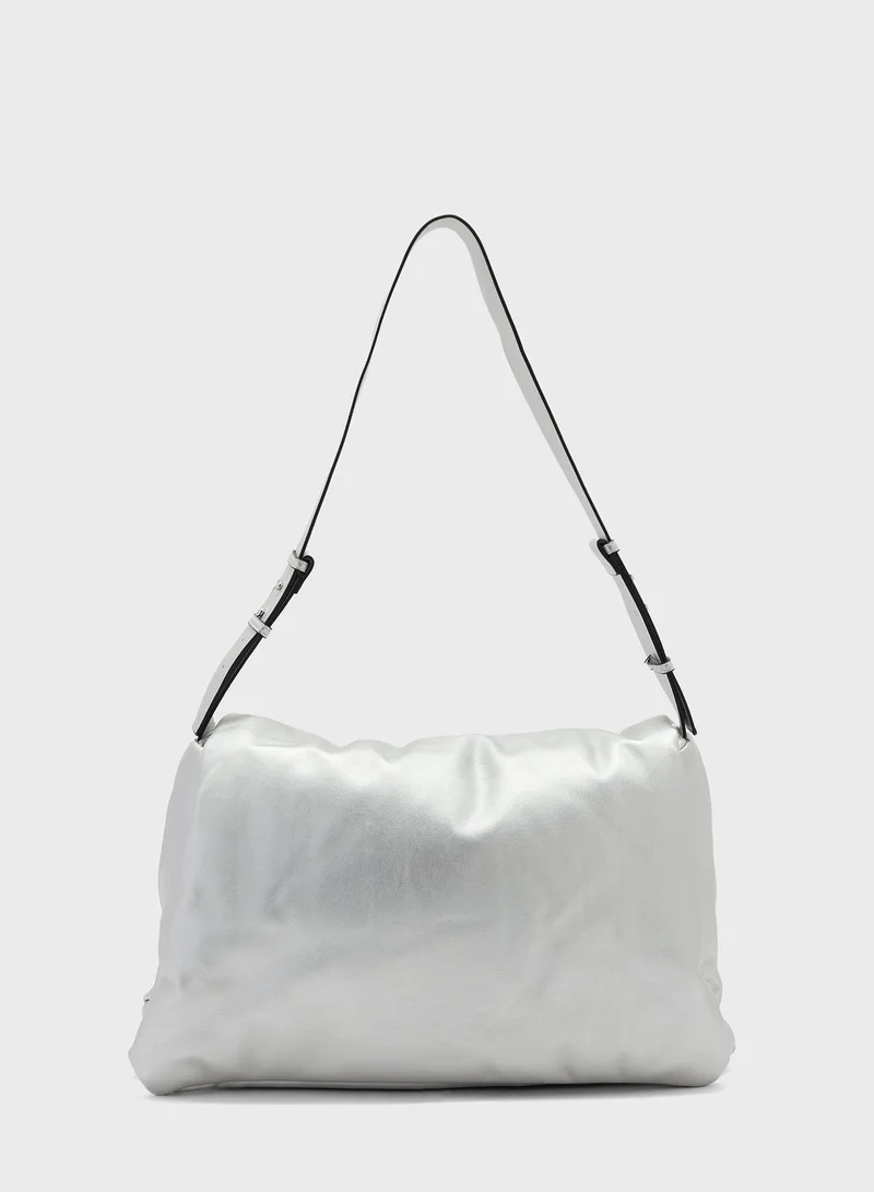 TOPSHOP Taffy Puffy Long Strap Tote Bag