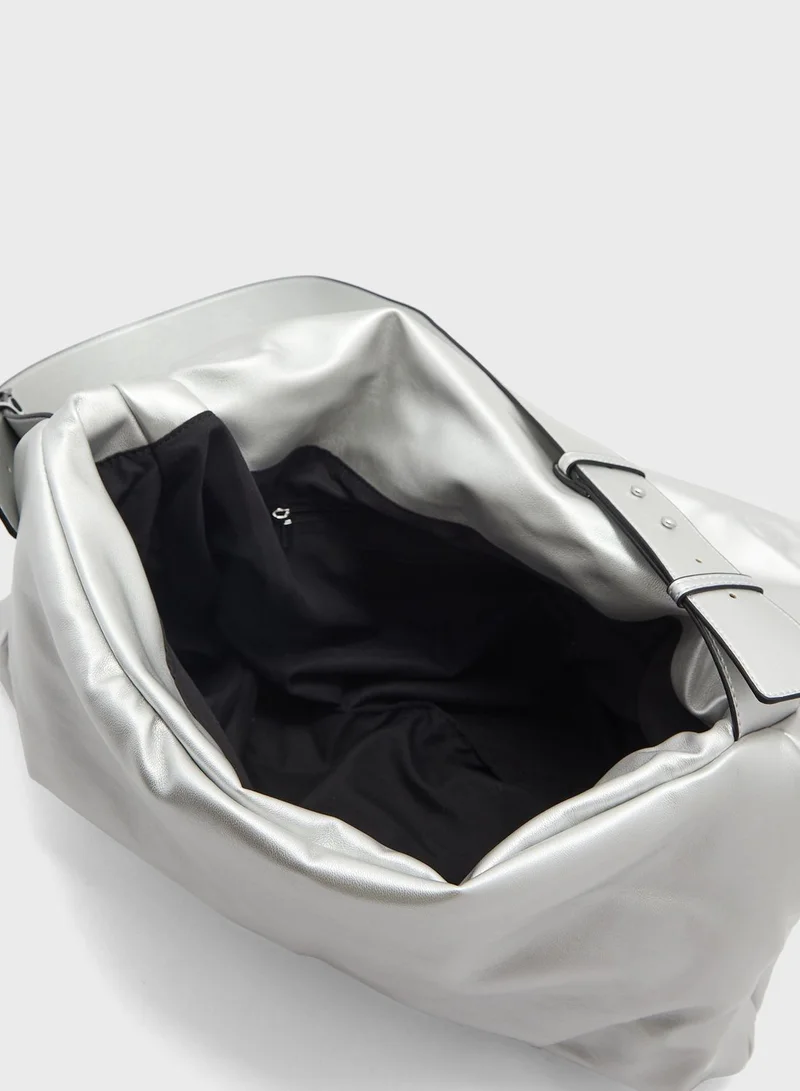 TOPSHOP Taffy Puffy Long Strap Tote Bag