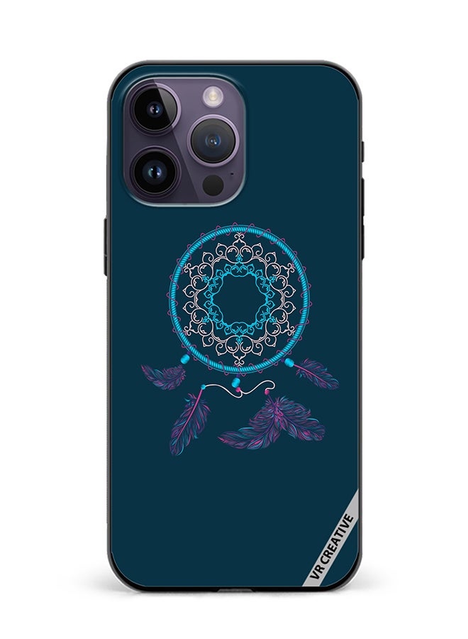 VR CREATIVE Protective Case Cover For Apple iPhone 16 Pro Dream Catcher Design Multicolour - Image 1