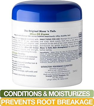 Mane 'n Tail كريم تكييف مانو وتيل بزيت الزيتون 156 جرام - Image 4