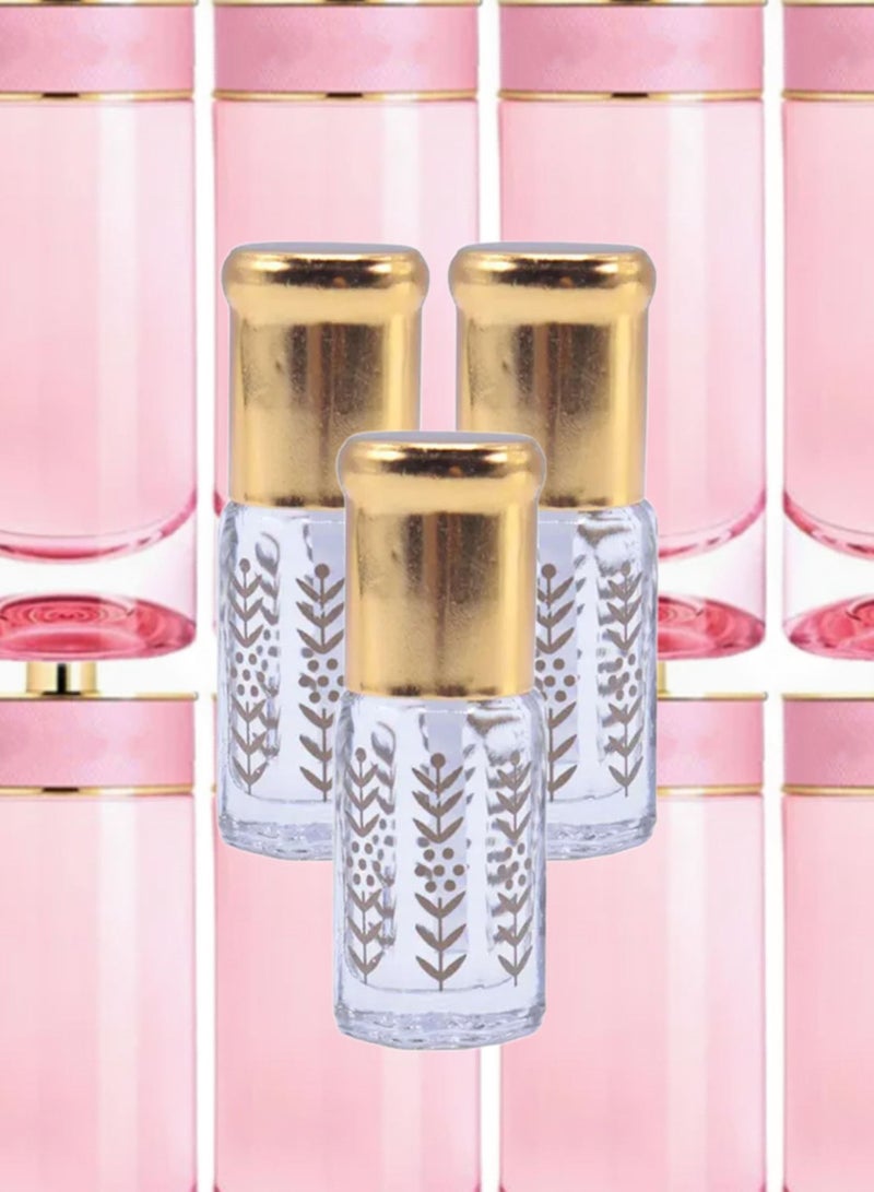 3 Pieces Candy Florale Fragrance Perfume Oil 3 Ml