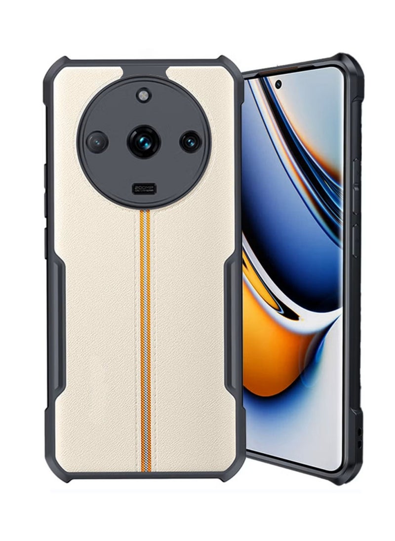 Case Cover For realme 11 Pro Plus 5G Mobile Phone , Ultra-Thin Lightweight Cover Soft TPU Bumper + Acrylic Clear Back Case Cover  - Image 1