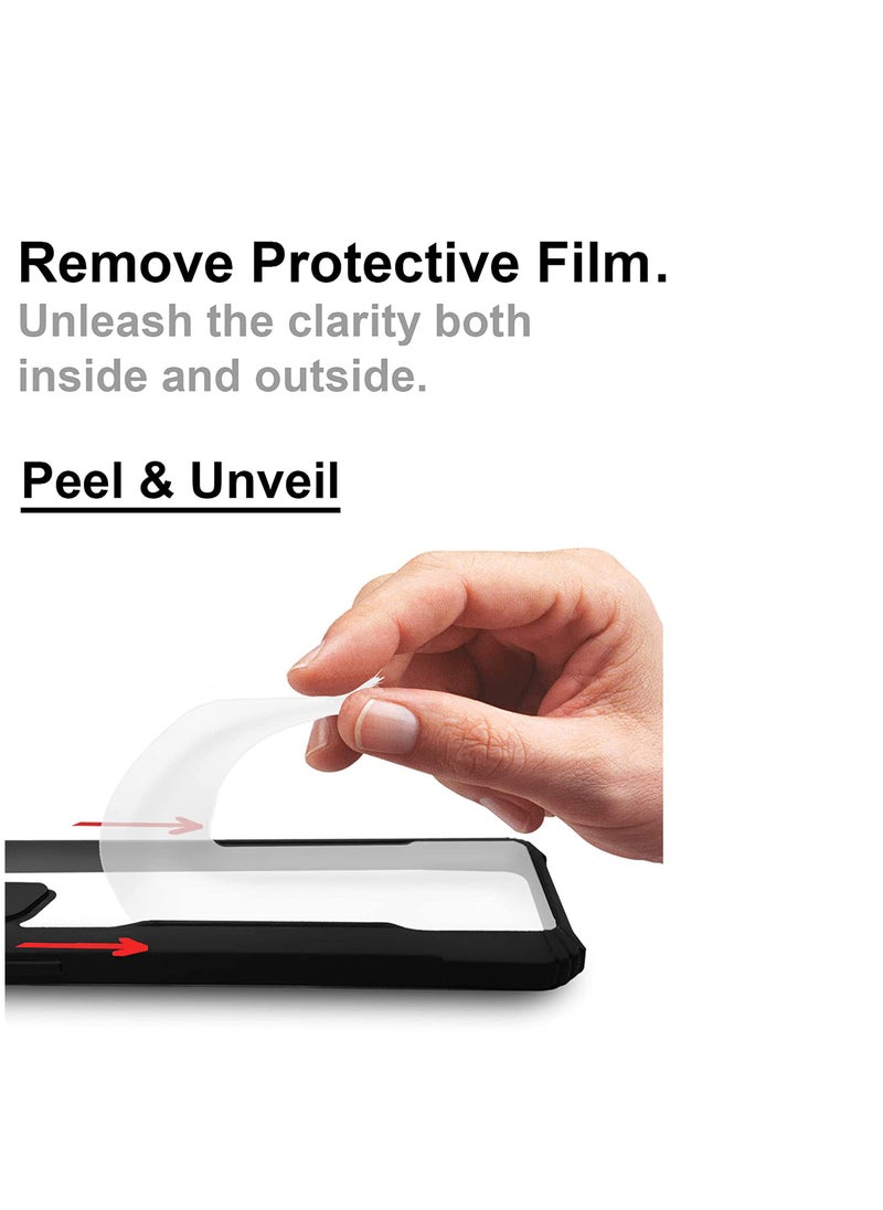 Case Cover For realme 11 Pro Plus 5G Mobile Phone , Ultra-Thin Lightweight Cover Soft TPU Bumper + Acrylic Clear Back Case Cover  - Image 4