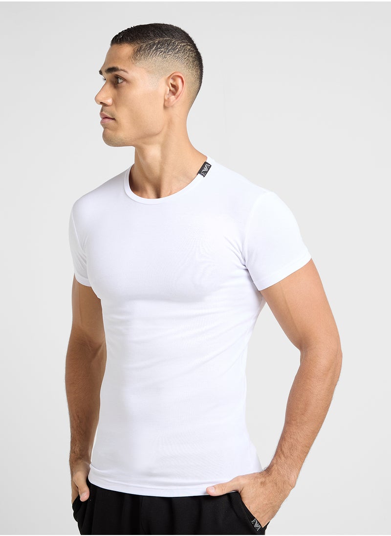 EMPORIO ARMANI Logo Crew Neck T-Shirt  - Image 1