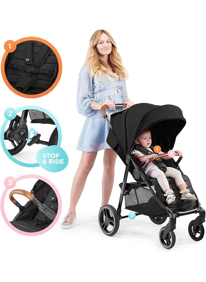 Kinderkraft Pushchair Grande Lx Black - Image 5