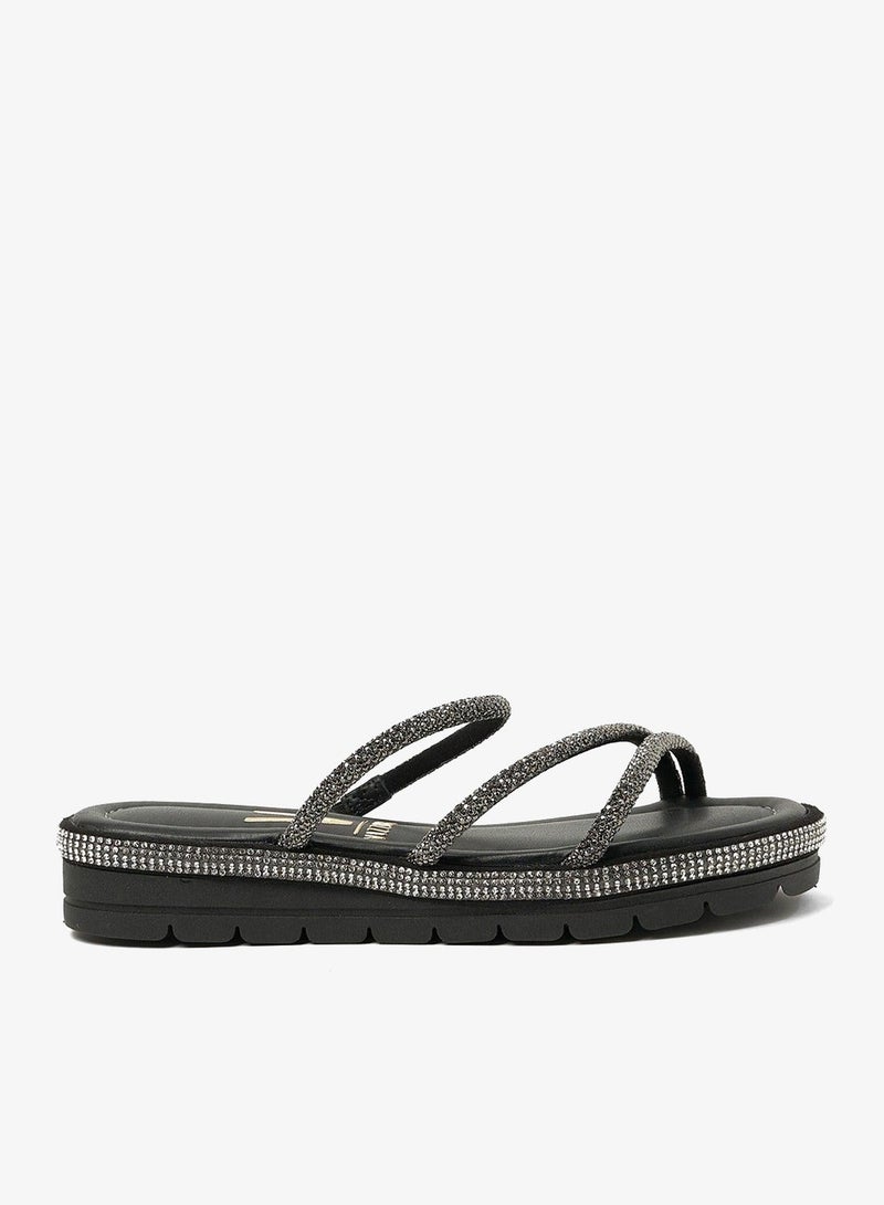 VIZZANO Flat Sandals for Women – Stylish Ladies Flat Sandals & Comfortable Flat Slippers - Image 2