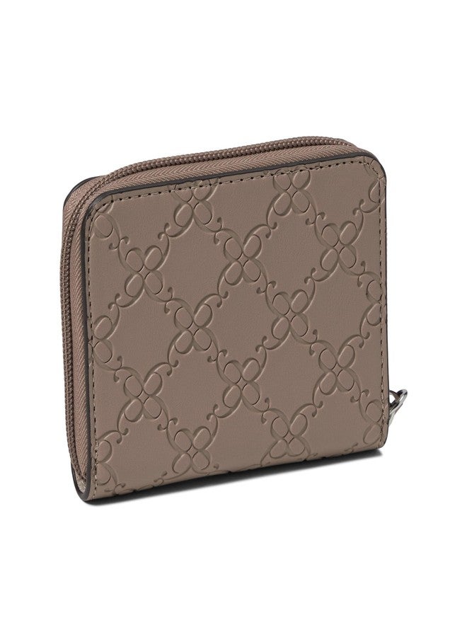 Nine West, Women's, Ellis Slg Small Zip Around, Latte, Small - Image 2