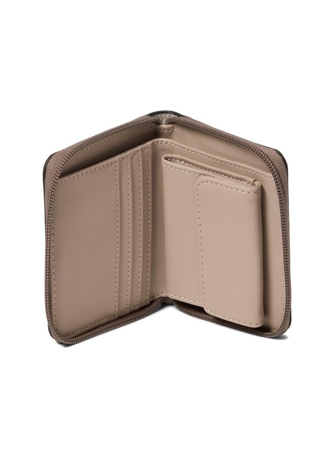 Nine West, Women's, Ellis Slg Small Zip Around, Latte, Small - Image 3