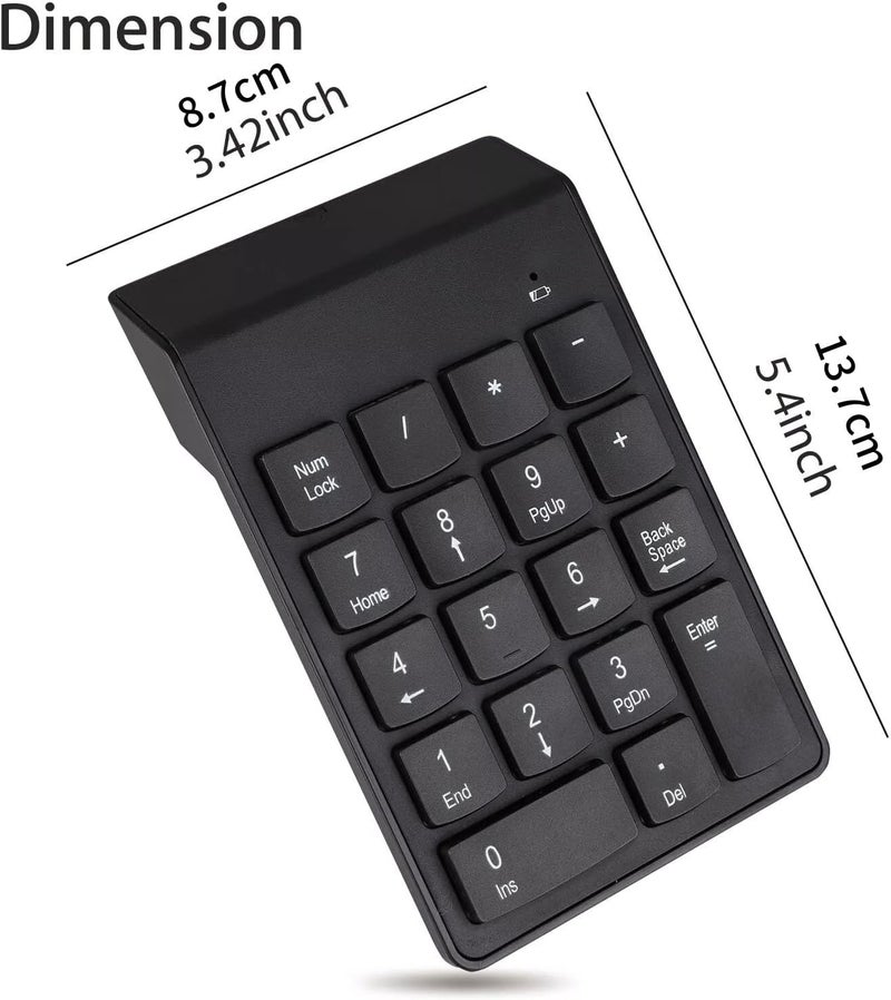 Mini Financial Accounting Numeric Pad for Laptop Desktop Computer PC Parts new - Image 5