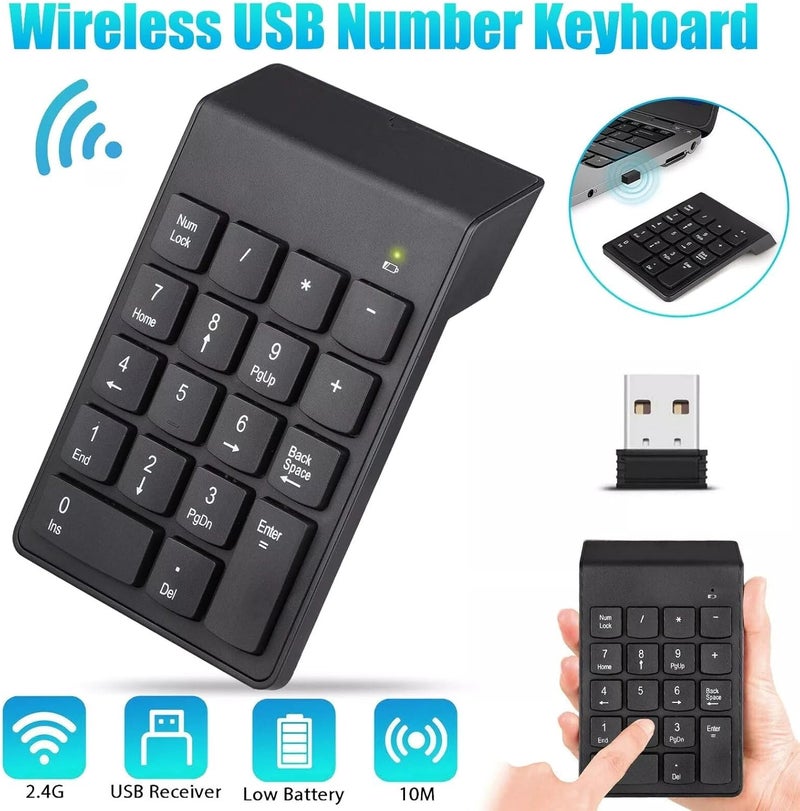 Mini Financial Accounting Numeric Pad for Laptop Desktop Computer PC Parts new - Image 3
