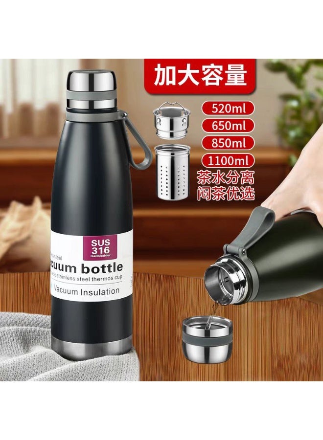 High-quality 304 stainless steel thermal mug (thermos), 520 ml capacity - keeps hot and cold drinks (imported) - Image 1