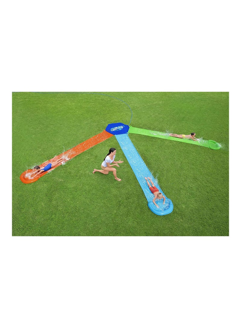 Bestway H2OGO Triple Vortex Slide - Image 1