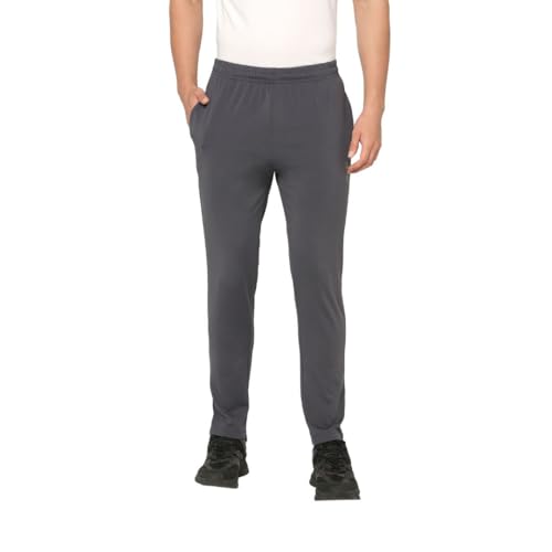 playR Men’s Astor Running Jogger – FLEXVENT Sports Bottoms, Lightweight, Breathable Track Pants for Gym, Running, Training, Fitness, Outdoor Sports & Casual Activewear for All Season Dark Grey - Image 1