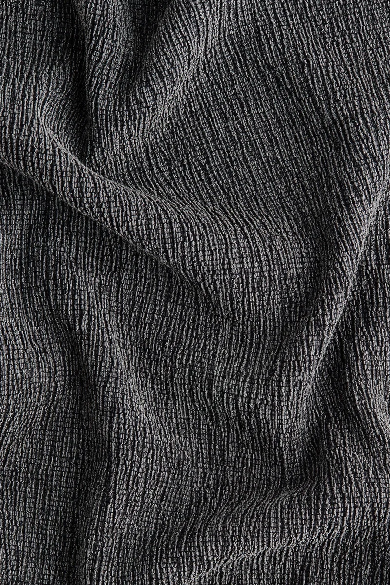 H&M Crinkled jersey trousers