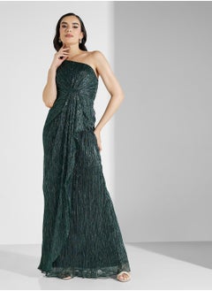 Adrianna Papell One Shoulder Front Twist Dress  - Image 4