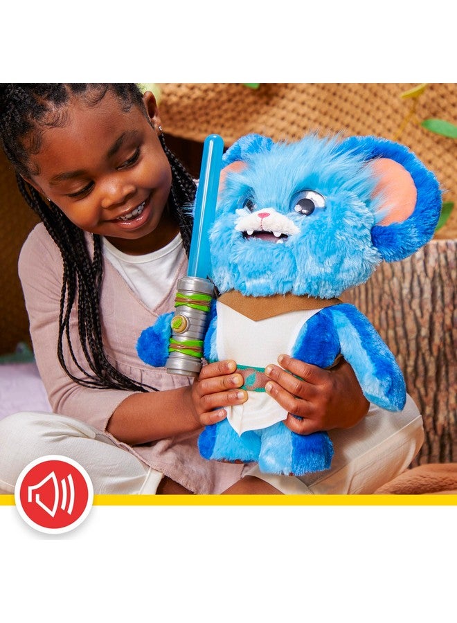 Star Wars: Young Jedi Adventures Jabberin' Jedi Nubs, Electronic Plush, Lights & Sounds, Toys, Preschool Toys for 3 Year Old Boys & Girls - Image 4