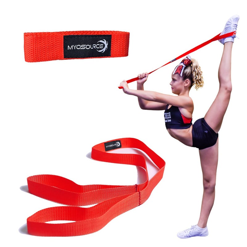 Myosource Kinetic Bands Cheerleading Stunt Strap, Red - Image 4