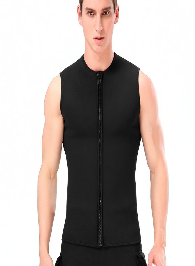 سلينكس سترة غطس علوية من النيوبرين بسمك 3 مم، دافئة وحرارية، بدون أكمام، مناسبة للغوص وركوب الأمواج والسباحة والإبحار. - Image 1