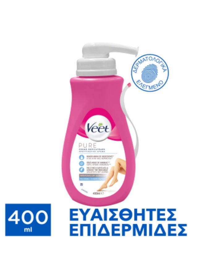 فيت بيور كريم الجسم للبشره الحساسه لازاله الشعر 400 مللي - Image 1