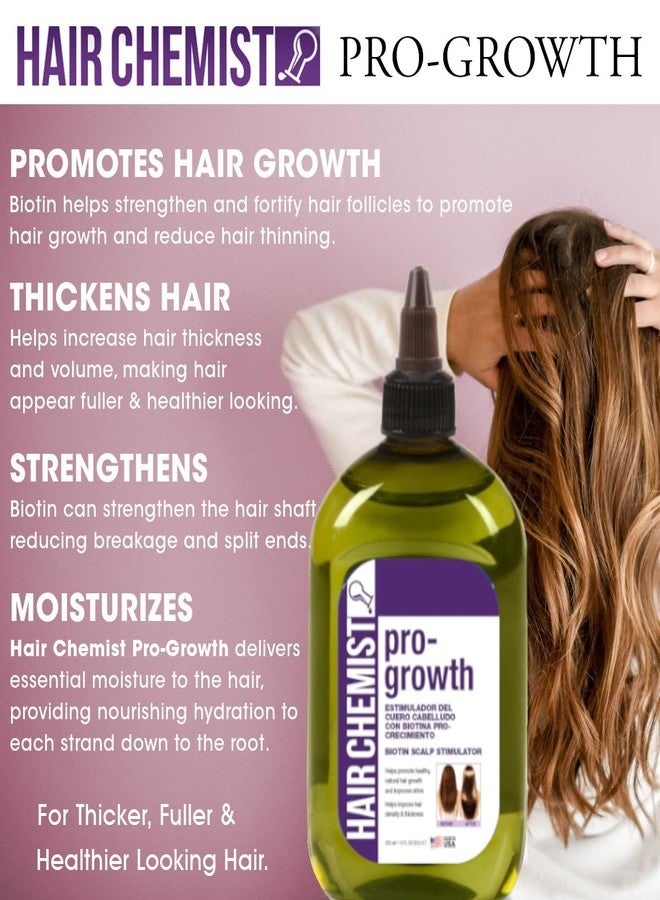 Hair Chemist Pro-Growth Scalp Stimulator with Biotin - Large 12 oz. - Image 4