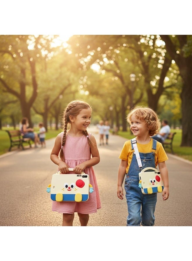 HUAWEI MatePad SE 11-Inch 2024 Cartoon Kids Case, Portable Handle Stand, Kids Friendly Soft Silicone Adjustable Stand Shockproof Cover for HUAWEI MATEPAD SE 11'' 2024 - Image 5