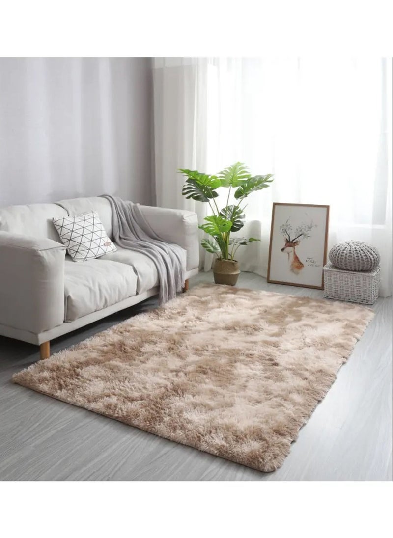 GT-Wheel Large Area Rugs Super Soft Fluffy Tie Dye Rug Modern Indoor Fuzzy Carpets Decor  - Image 2