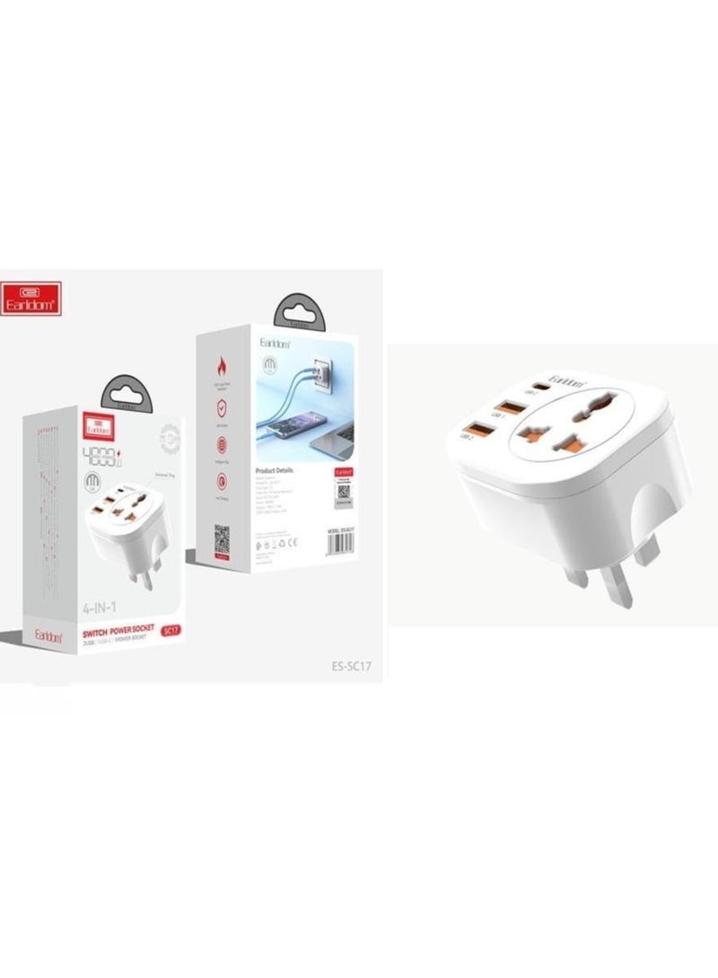 أيرلدوم إيرلدوم 4 في 1 سويتش مقبس الطاقة SC17 - Image 5