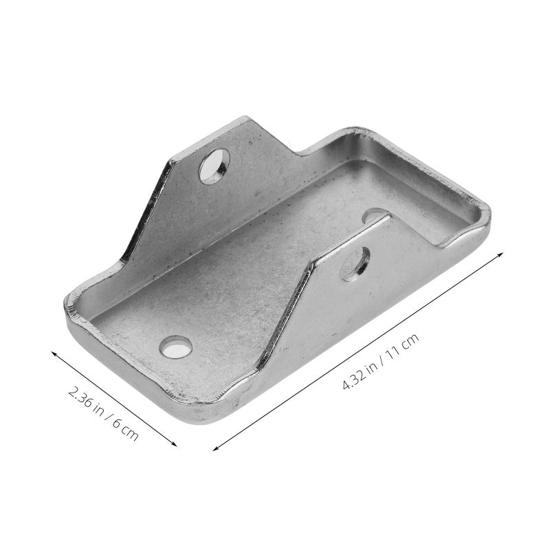 Trailer Jack Foot Bracket Set with Base Plate Stabilizer for RV Leveling and Load Distribution - Image 3