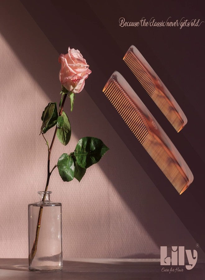 Lily Stylish kangi Hair Combs for Women, Pack of 2 Cherry - Image 5