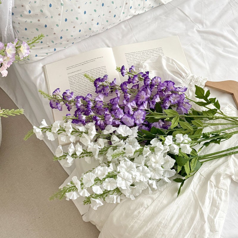 2 Forks Qianxun Feiyan Artificial Flowers Home Living Room Decoration Wedding Hall Layout Artificial Flowers Background Wall High Line Flowers - Image 5