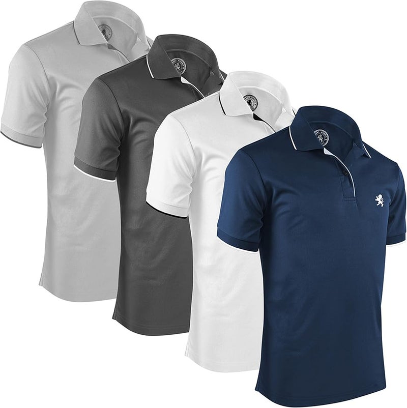 Albert Morris mens Men's Polo Shirt Polo Shirt (pack of 4) - Image 1