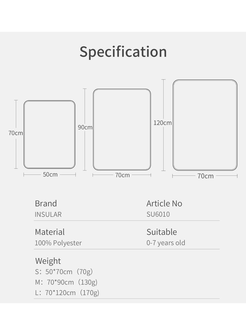 انسولار حفاضات أطفال مقاومة للماء، حفاضات ناعمة للغاية ومقاومة للماء، قابلة للغسل (بيج) - Image 2