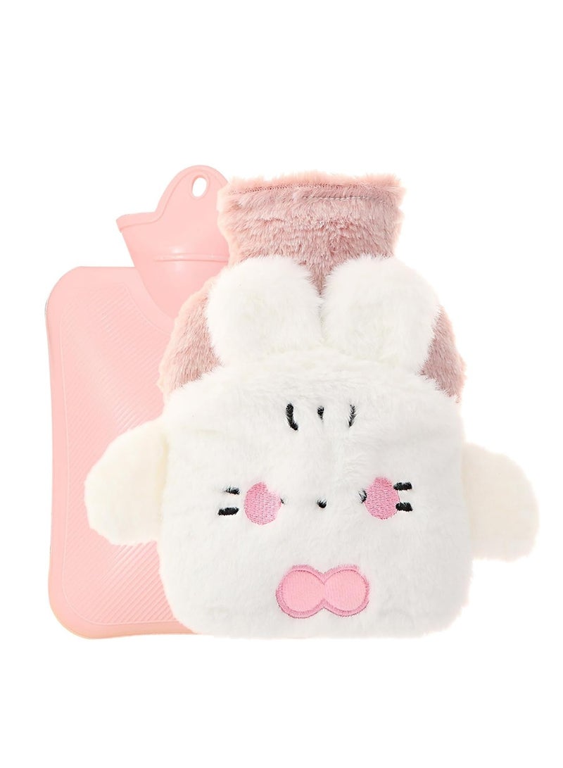 Excefore Hot Water Bag-Hot pack for Pain Relief, Hot Water Bottle,Cold and Hot Pack with velvet cover, Hot Water Bottles for Pain and Other Cramps, Great Gift for Women - Image 1