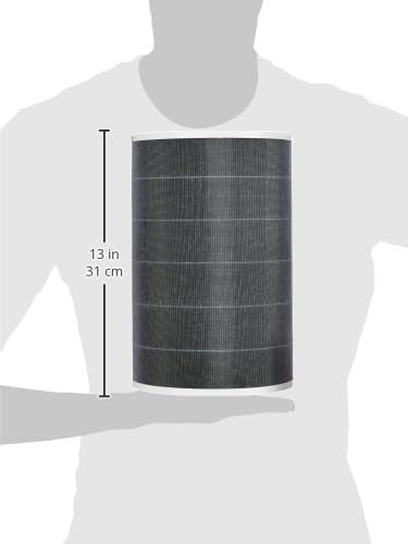 finehepa Our Replacement HEPA Filter Compatible with Xiaomi MI Air Purifier Filter 4 | Removes 99.99% Air Pollutants | 3-Layered Filtration (Black) (mi_4_grey_setof1) - Image 2