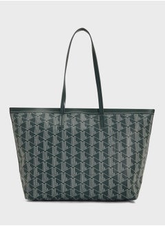 LACOSTE Monogram Top Handle Zip Over Tote  - Image 2