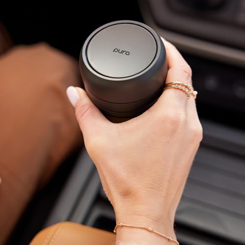 Thymes Frasier Fir Pura Car Diffuser – Pura Car Air Freshener with Refill – Frasier Fir Diffuser Refill with Notes of Crisp Siberian Fir Needles, Cedarwood & Sandalwood - Image 2