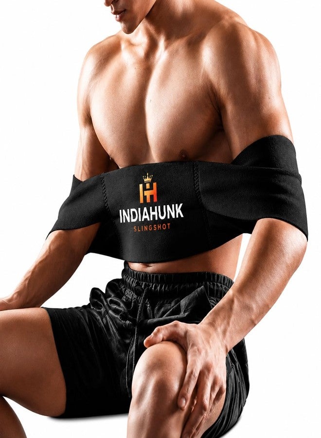 INDIA HUNK INDIAHUNK® Slingshot Bands – Sling Shot Bench Press Band for Strength Training, Dips, Push-Ups & Weightlifting Assistance – Powerlifting Equipment for Men & Women (Size M) - Image 2
