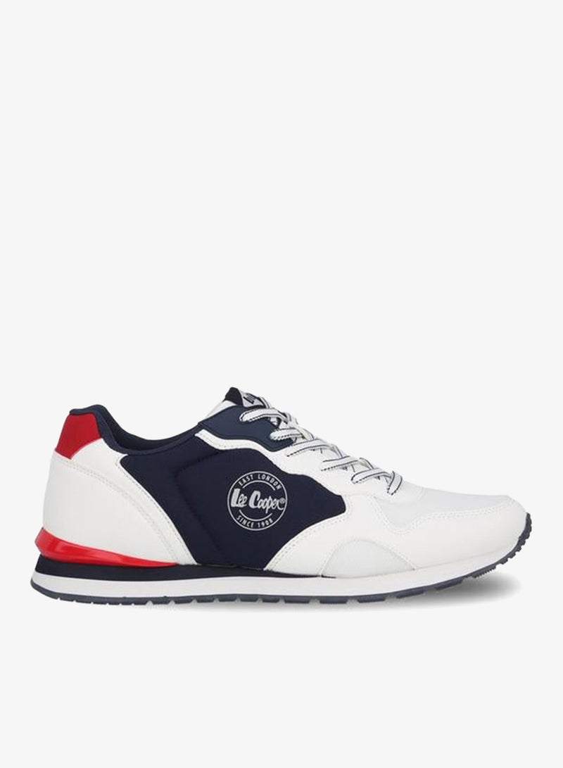 Lee Cooper Men Logo Print Lace-Up Ankle Sneakers - Image 3