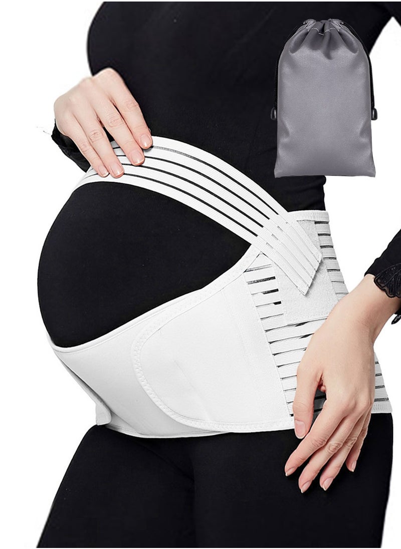 Syarme Belly Bands For Pregnant Women, Pregnancy Belly Support Band, Belly Band For Back Support, Pregnancy Must Haves for Pregnant Women, Supporting Abdomen, Waist, Pelvis and Back XL  - Image 1