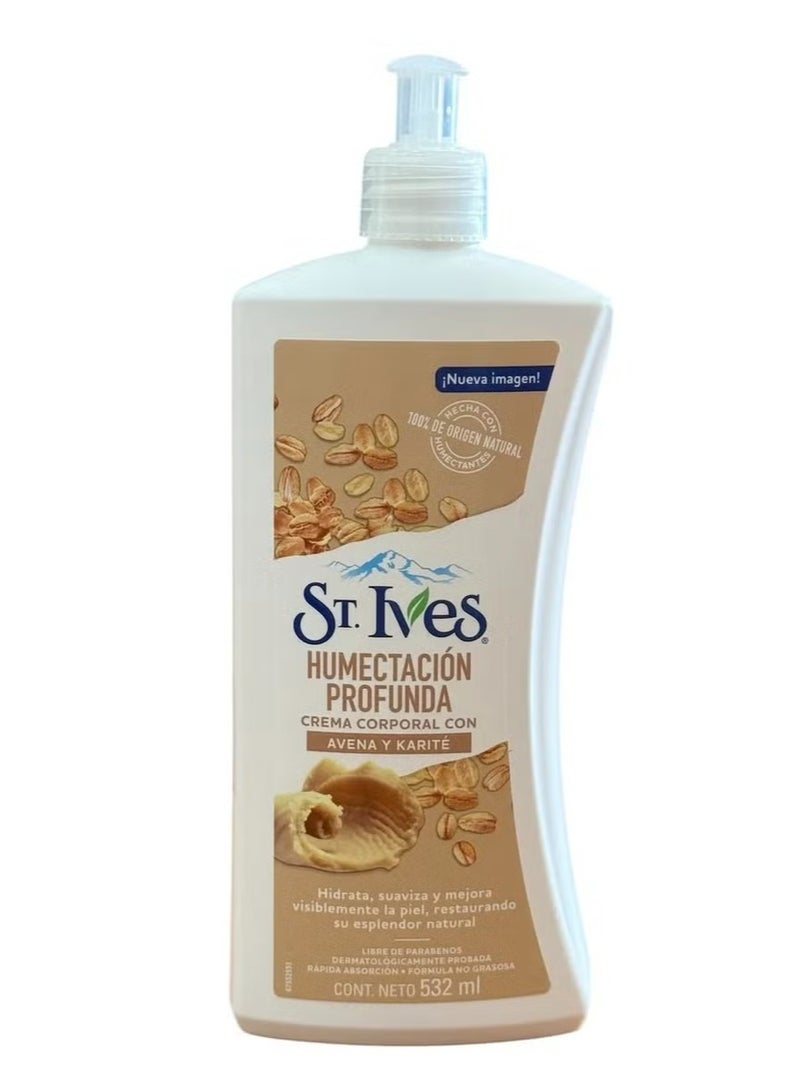 St Ives Oatmeal & Shea Butter Body Lotion – 532ml