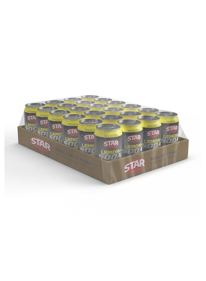 Star Lemon Soda 300ml, Pack of 24 - Image 1