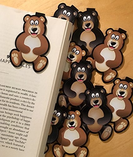 Fun-N-Nuf Bear Bookmarks (Set of 10) - Image 1