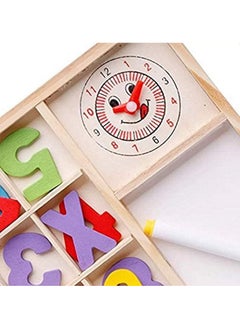 PLUSPOINT PLUSPOINT Wooden Number Counting Board Learn to Calculate Number with Write N Wipe White Board Computation Study Box Educational Basic Learning Maths kit for Kids Age 3+ (Computation-C)  - Image 3