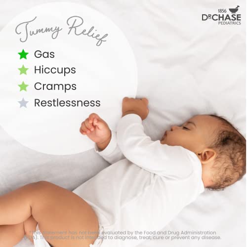 Dr. Chase Kolik ماء كوليك خالي من الكحول - تخفيف مغص الأطفال - ماء مغص للأطفال والرضع - تخفيف غازات الأطفال من التقلصات، عدم الراحة في المعدة، والفواق - أساسيات حديثي الولادة - 150 مل (5 أونصة سائلة) - Image 3